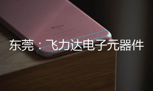 纽在力达东莞电子慧枢务湾投用件智元器应链沙田区供飞，服